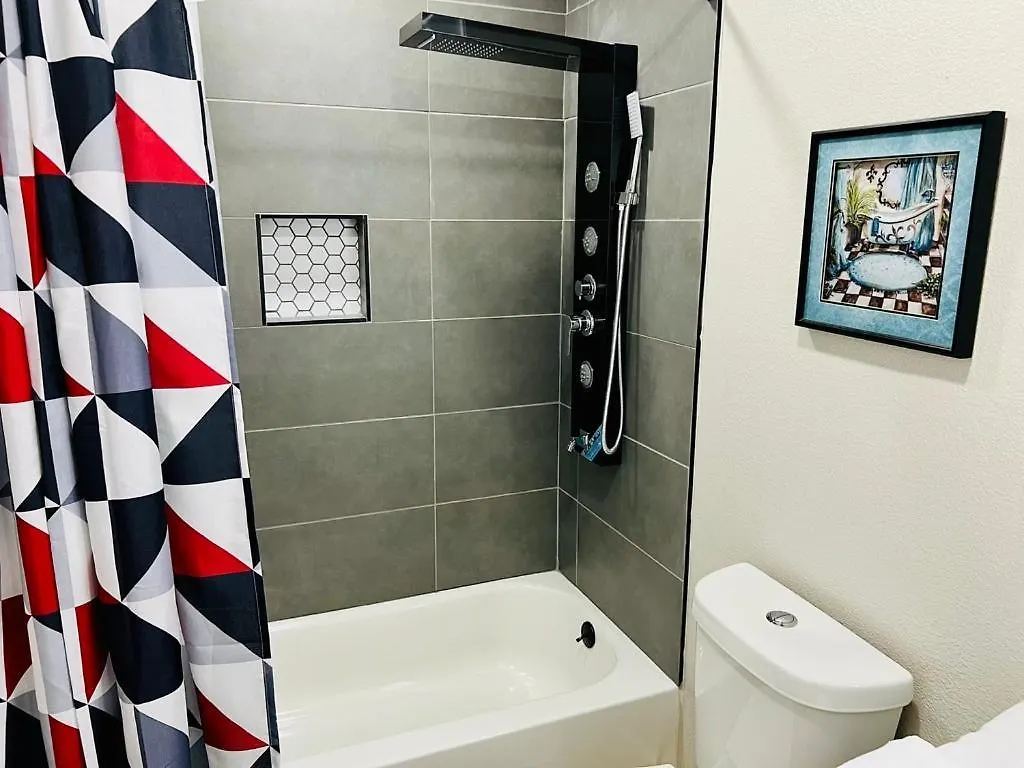 Semesterbostad House 3-Bed 2,5-Bath Free Parking With Washer Dryer Inside The Woodlands