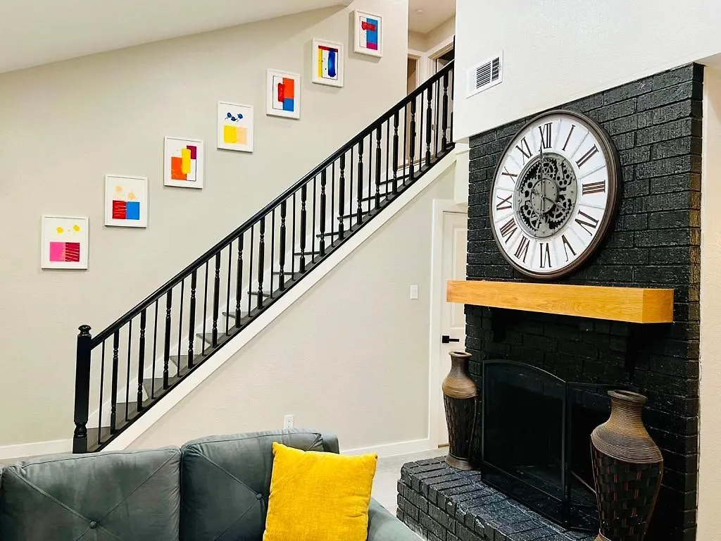 House 3-Bed 2,5-Bath Free Parking With Washer Dryer Inside The Woodlands 0*,