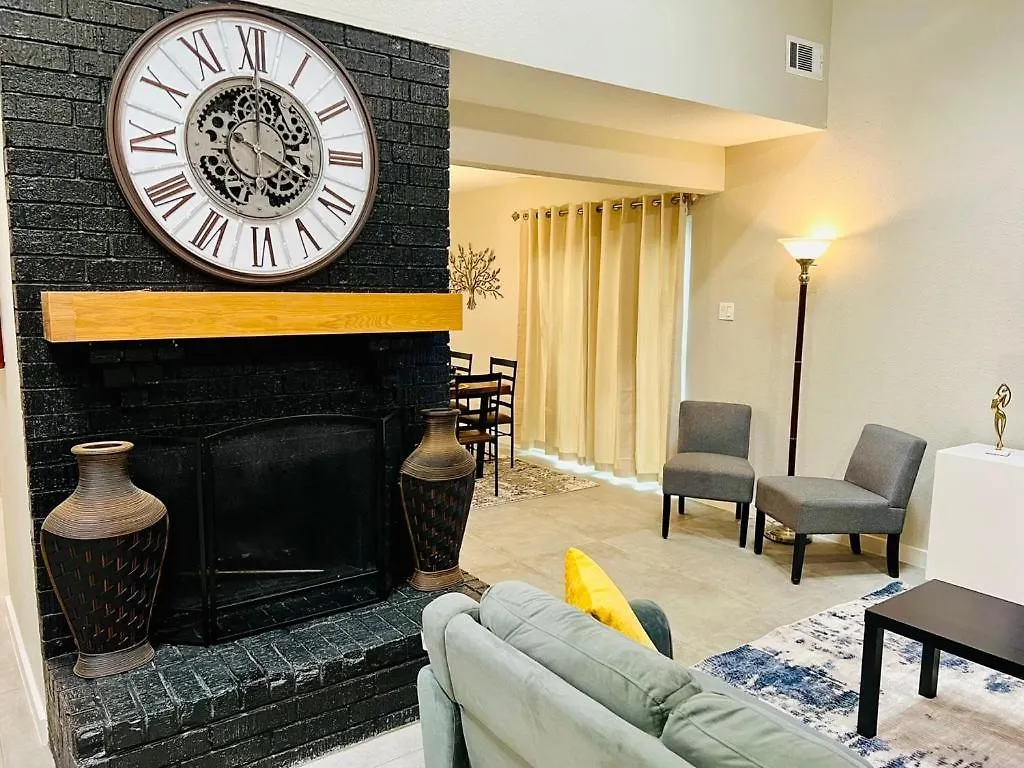 Semesterbostad House 3-Bed 2,5-Bath Free Parking With Washer Dryer Inside The Woodlands
